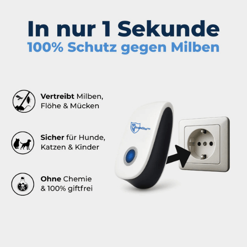 ViroMite™ - Milbenfrei schlafen, Juckreiz & Niesen stoppen