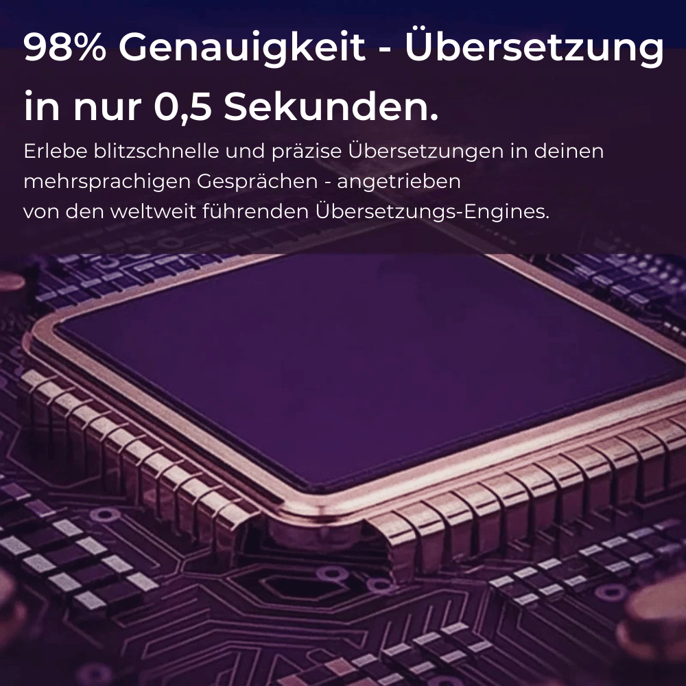 ViroLingo™ Buds Version 2 - KI-Kopfhörer mit direktem Übersetzer